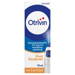 Discount Otrivin Xylometazoline HCI 0,5 mg/ml Kinder Neusspray bij een Verstopte Neus 10 ML
