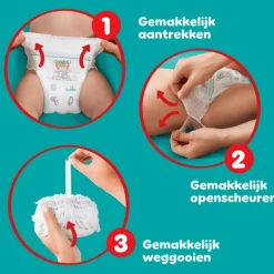 Best Pampers Baby Dry Pants Luierbroekjes Maat 5 11-17 KG 24 Stuks