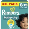 Outlet Pampers Baby Dry XXL Pack Luiers Maat 8 17+ KG 78 Stuks