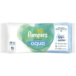 Sale Pampers Harmonie Aqua Billendoekjes 48 Stuks