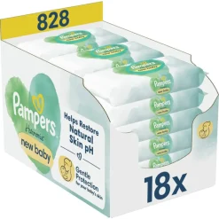 Best Pampers Harmonie New Baby Billendoekjes 18x46 Stuks
