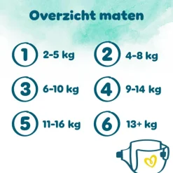 Outlet Pampers Harmonie XXL Pack Luiers Maat 4 9-14 KG 90 Stuks