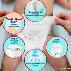 Best Pampers Premium Protection Pants Luierbroekjes Maat 6 15+ KG 15 Stuks