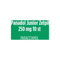 Online Panadol Junior Zetpillen 250 mg Paracetamol voor kinderen van 1 tot 6 jaar 10 stuks