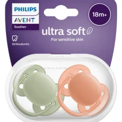 Discount Philips Avent Fopspeen Ultra Soft 18M+ Double Pack - SCF093/05