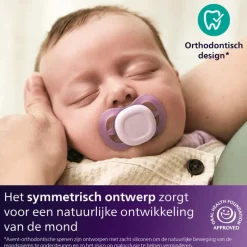 Outlet Philips Avent Fopspeen Ultra Start 0-2 M Double Pack Day 2 pack - mixed - SCF075/15