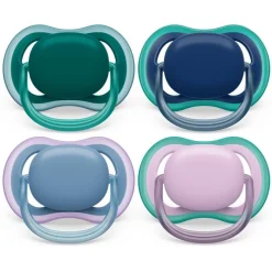 Clearance Philips Avent Fopspeen Ultra Air Day 6-18M Double Pack, mixed - SCF087/14