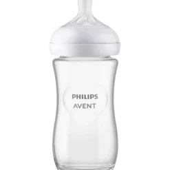 Outlet Philips Avent Natural Response Babyfles Glas 240 ml SCY933/01