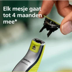 New Philips OneBlade 360 Vervangmesjes + Body kit - QP624/50