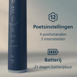 Outlet Philips Sonicare Elektronische Tandenborstel 7100 Series Marineblauw HX7423/09