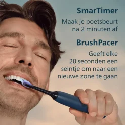 Outlet Philips Sonicare Elektronische Tandenborstel 7100 Series Marineblauw HX7423/09