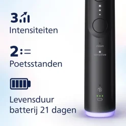 Hot Philips Sonicare Elektronische Tandenborstel 6100 Series Zwart HX7401/01