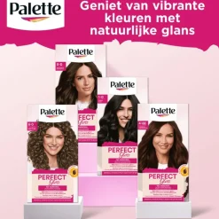 Discount Poly Palette Perfecte Gloss Color Haarverf 468 Subtiel Mahonie