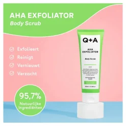 Clearance Q+A AHA Exfoliator Body Scrub 250ML