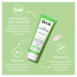 Clearance Q+A AHA Exfoliator Body Scrub 250ML