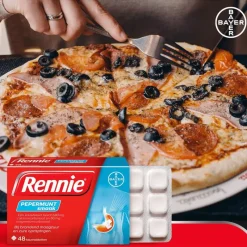 Sale Rennie Pepermunt Kauwtabletten Bij Brandend Maagzuur 48 stuks