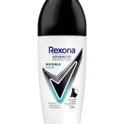 Hot Rexona Woman Advanced Protection Invisible Aqua Deodorant Roller 50 ML