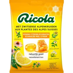 Discount Ricola Honing Citroen Echinacea zakje 75 gram