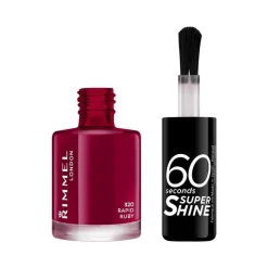Best Rimmel London 60 Seconds Super Shine nagellak 320 Rapid Ruby 320 - Rapid Ruby