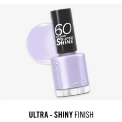 Hot Rimmel London 60 Seconds Supershine Nagellak - Paars - 153 Under The Palms