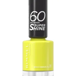 Discount Rimmel London 60 Seconds Supershine Nagellak - Geel - 155 Beach Breeze Please