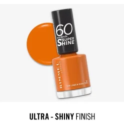Discount Rimmel London 60 Seconds Supershine Nagellak - Oranje - 151 Tan Lines & Good Times 151 Tan Lines & Good Times