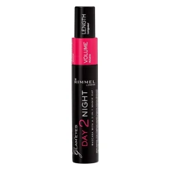 Hot Rimmel London Day2Night Mascara 001 Black