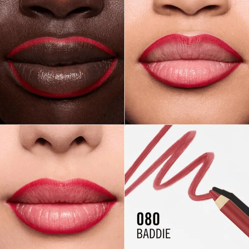 Discount Rimmel London Oh My Plump! Lip Liner - Rood - 080 Baddie