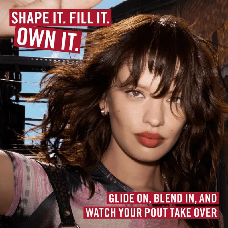 Discount Rimmel London Oh My Plump! Lip Liner - Rood - 080 Baddie