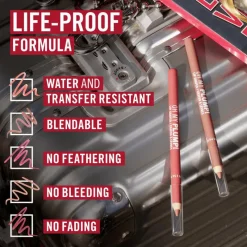 Outlet Rimmel London Oh My Plump! Lip Liner - Bruin - 110 Rich Cacao