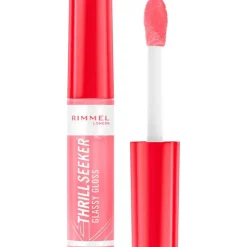 New Rimmel London Thrill Seeker Glassy Gloss Lipgloss 10 ML 500 Pine To The Apple