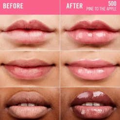 New Rimmel London Thrill Seeker Glassy Gloss Lipgloss 10 ML 500 Pine To The Apple