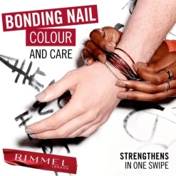 Clearance Rimmel London Wonder'Bond Care+Color Nagellak - Taupe - 004 What to Wear