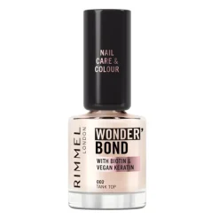 Clearance Rimmel London Wonder'Bond Care+Color Nagellak - Creme - 002 Tank Top