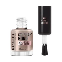Rimmel London Wonder'Bond Care+Color Nagellak - Taupe - 005 Grab And Go