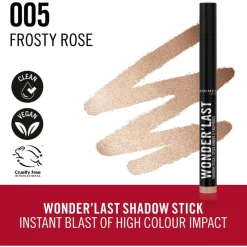 Rimmel London Wonder'last Oogschaduw Stick 1.64 G 005 Frosty Rose