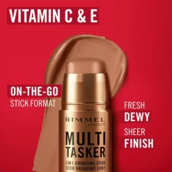 Discount Rimmel London Rimmel Multi-Tasker Bronzer & Contour Stick 003 Tan