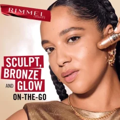 Hot Rimmel London Rimmel Multi-Tasker Bronzer & Contour Stick 001 Light