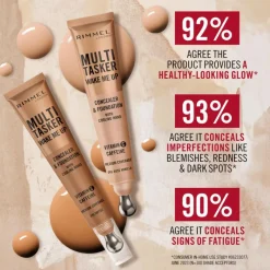 Best Rimmel London Rimmel Multi-Tasker Wake Me Up Concealer en Foundation 030 Light