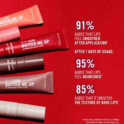 Clearance Rimmel London Rimmel Oh My Gloss Butter Me Up Lip Butter - Bruin - 003 Mellow Mocha