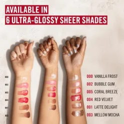 Clearance Rimmel London Rimmel Oh My Gloss Butter Me Up Lip Butter - Bruin - 001 Latte Delight