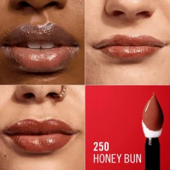 New Rimmel London Rimmel Thrill Seeker Lip Latex 250 Honey Bun