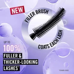 Hot Rimmel London Rimmel Wonder'bond Lash Filler + Hyaluronic Mascara 001 Black