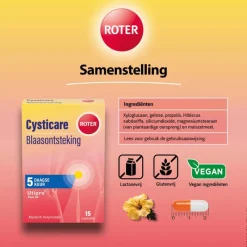 Hot Roter Cysticare 15 tabletten