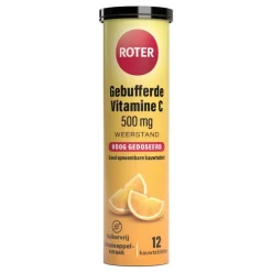 Online Roter gebufferde vit C 500mg 24st
