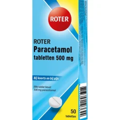Best Roter Paracetamol 50 tabletten