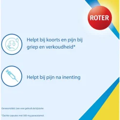 Clearance Roter Paracetamol Liquid Caps 500 mg 20 tabl