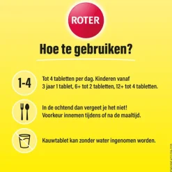 Sale Roter Vitamine C 70 mg citroen 200 kauwtabletten