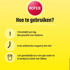 Best Roter Vitamine C Bruis 1000 mg Citroen 40 bruistabletten