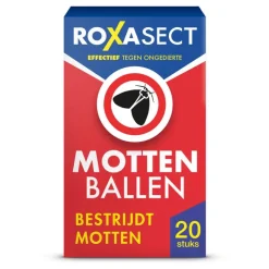 Discount Roxasect Mottenballen 20 stuks